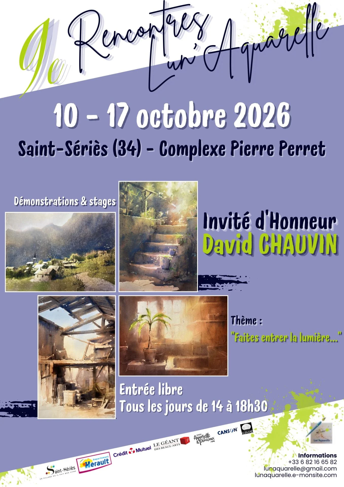 Rencontres lun aquarelle